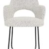 CHAISE DE SALLE A MANGER VISTA - GRIS CLAIRE - MUST LIVING